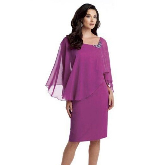 Capri by Mon Cheri Mother of the Bride Groom Dress Size 14 - Picture 1 of 9